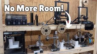 A Short Day In My Small 3D Print Farm: Filament Tangled, Printer Tags and Another A1 Mini