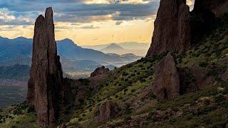 Climbing The Hand in the Superstition Wilderness