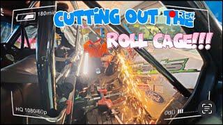 Cutting out the Xy’s Roll Cage