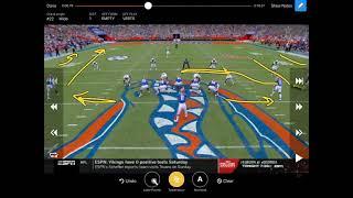 Florida Passing game: 4 Verts