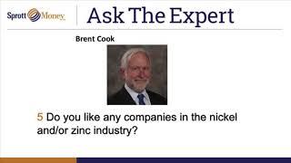 Sprott Money News Ask The Expert November 2019 - Brent Cook of Exploration Insights