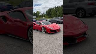 TUNED FERRARI 488 PISTA & PORSCHE GT3RS DOWNSHIFTS AND SENDS IT.