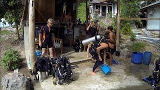 Scuba Diving Silence Underwater In Weh Island Indonesia