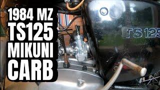 MZ TS125 - Mikuni Carb Install