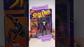 Giveaway! Retro Symbiote Spider-Man Marvel Legends Hasbro Pulse Action Figure