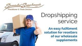 Supplements dropship service