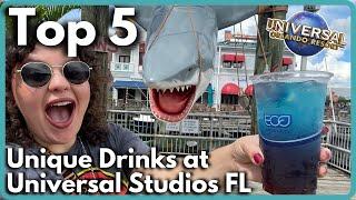 Top 5 Unique Drinks at Universal Studios Florida (Non-Alcoholic & Alcoholic) | Universal Orlando