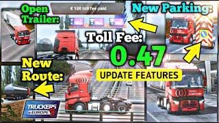 New Update Features 0.47! - New Roads Added in Truckers Of Europe 3  | Truck Gameplay