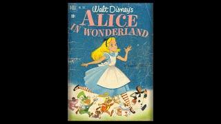 DISNEY  Dell Four Color Comics #0331   Alice in Wonderland