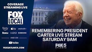 LIVE: President Jimmy Carter funeral Saturday Georgia events