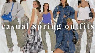 casual spring outfits 2022 | spring look book