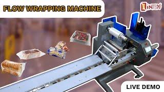 Flow Wrapping Machine | Perfect Packaging for Biscuits, Ice Cream, Nuts, Chocolates | Coimbatore