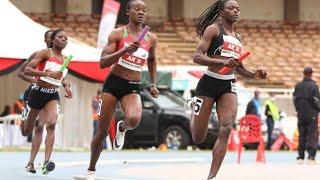 4x400m mixed RELAY:Mary Moraa anchors team to Gold, Olympic trials 2024