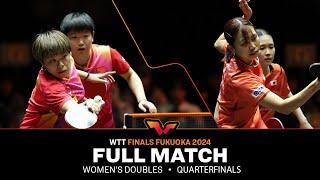 FULL MATCH | Sun / Wang vs Sato / Hashimoto | WD QF | #WTTFukuoka 2024