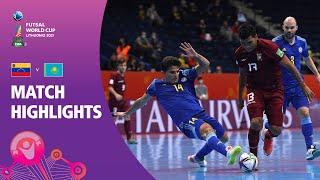 Venezuela v Kazakhstan | FIFA Futsal World Cup 2021 | Match Highlights