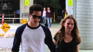 Dylan O'brien and Britt Robertson