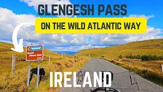 Glengesh Pass in West Ireland on my BMW F800GS Adventure (S1E39)