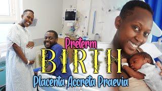 Birth Vlog | Planned C section +Hysterectomy | Preterm | 34 weeks|  NICU| SCBU| Placenta Accreta| UK