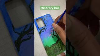 DIY Phone Case #shorts #trending #diy #art #acrylicpainting