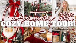 COZY CHRISTMAS HOME TOUR 2023 | RUSTIC HOME DECOR | CHRISTMAS DECOR | HOUSE TOUR | MarieLove