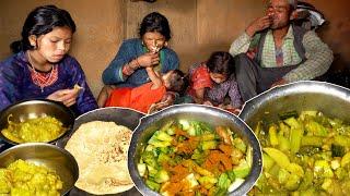 dharme brother's family enjoying village  food || village cooking || rural Nepal @ruralnepall