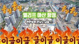 엘리프 아산 탕정 프리미엄 시세 입지 분석 항공 VIEW