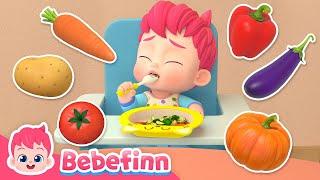 A Healthy MealㅣEP145ㅣHealthy Habits for KidsㅣBebefinn Nursery Rhymes