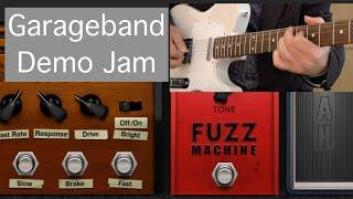 Guitar Jam in E with Garageband wah, Leslie and fuzz