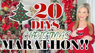 20 DIYS CHRISTMAS MARATHON DECORATING + CRAFTING! I Love Christmas ep 23 Olivias Romantic Home DIY