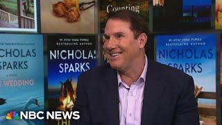 Nicholas Sparks talks new book and how he keeps getting inspired after 3 decades