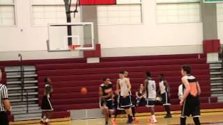 Quinton Rose catches a body in Gym Rats championship game