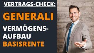 Vertrags-Check: Lohnt sich die Generali Basisrente Vermögensaufbau?