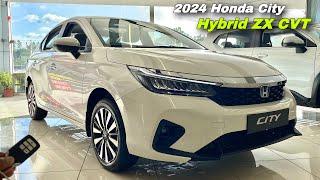 Honda City Hybrid ZX CVT 2024 Price & Features ️ Honda City 2024 Top Model !!