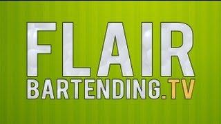 Flair Bartending TV Lesson 6: Change Grip Around Head into Flat Behind Back