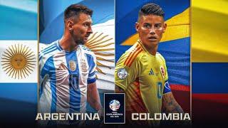 Argentina vs Colombia | Copa America 2024 Final | Full Match |