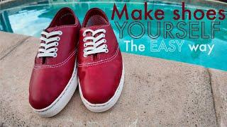 DIY Leather Vans Sneakers | Step-by-Step Guide for Beginners*