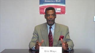 LWV Flint Area 2015 Video Voter Guide for City of Flint Mayoral Election - Eric Mays