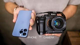 iPhone 13 Pro vs $3000 Sony Camera.. Which one's can works the best for you.