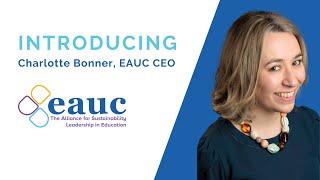 Introducing Charlotte Bonner, EAUC CEO | 2023