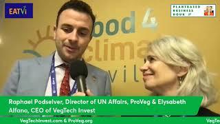 Raphael Podselver of ProVeg International Highlights the Food Advancements at COP28