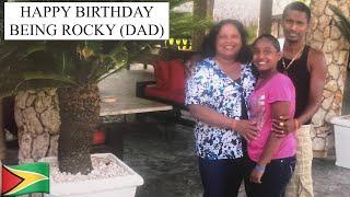 HAPPY BIRTHDAY BEING ROCKY (DAD)