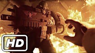 Space Marine Fries Kriegsmen - Warhammer 40K | 4K Action Scenes (2025)