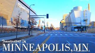 Minneapolis, Minnesota 4K Scenic Dash Tour