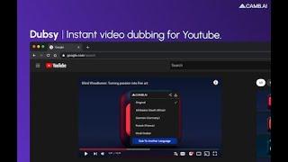Introducing Dubsy - from Camb.AI