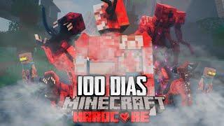 SOBREVIVÍ 100 días en un Mundo con PARÁSITOS en Minecraft HARDCORE...