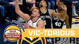 Wemby outduels Jokic as Nuggets fall to Spurs at home