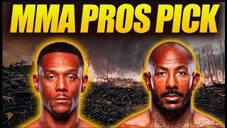 MMA Pros Pick  Jamahal Hill vs. Khalil Rountree  UFC Baku