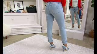 QVC model Blair in jeans