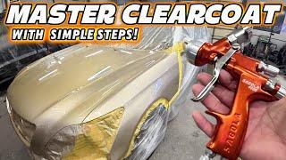 How to Spray Clear Coat Like a Pro | Avoid Orange Peel, Runs & Dry Spray!