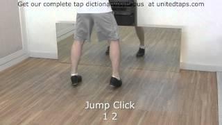 Jump Click Tap Dance Move Shown by Rod Howell